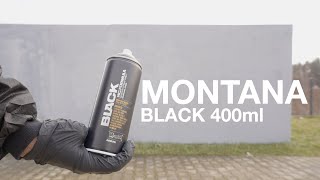 Montana Black black 400ml test  Galeria Koloru [upl. by Raseac]