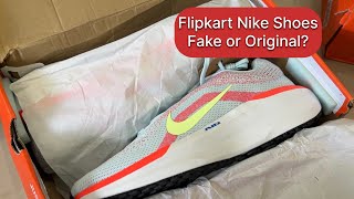 Nike shoes Unboxing Flipkart Big Billion Day Sale  Nikes Shoes Original or Fake [upl. by Burris704]