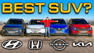 I Test Drove the Kia Sportage v Hyundai Tucson v Nissan Qashqai v Honda HRV [upl. by Aratahs495]