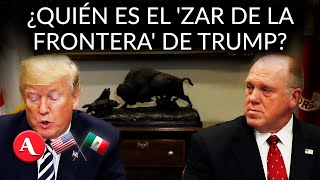 Políticas extremas de Trump en materia migratoria y el nuevo zar de la frontera Esquivel [upl. by Yemiaj]