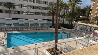 Hotel Globales Panama Palmanova Majorca Double Room with pool view May 2023 [upl. by Adriaens]