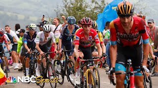 Vuelta a España 2023 Stage 17 Extended Highlights  Cycling on NBC Sports [upl. by Anileme]