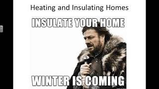 Heating and Insulating Homes Thermal Conductivity and Insulators  GCSE Physics Revision [upl. by Hanala]