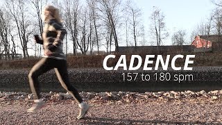 Cadence First Time Running at 180 spm [upl. by Meekar951]