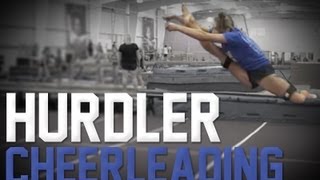 How to do a Hurdler  Cheerleading Tutorial [upl. by Ahsets]