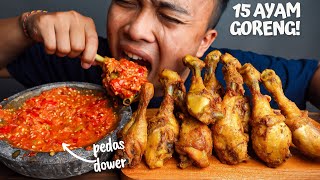 MAKAN PEDAS LAGI MUKBANG AYAM PEDAS INDONESIA [upl. by Kavita889]