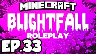 Blightfall Minecraft Modded Adventure Ep33  NETHERRACK FURNACES Modded Roleplay [upl. by Poul]