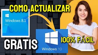 🔴 Como actualizar de Windows 8 a Windows 10 fácil y rápido sin programas sin formatear PC [upl. by Volnak]