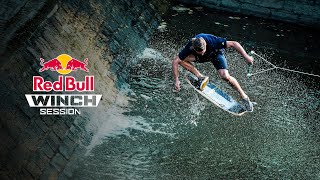 Wakeskating The Midwest w Ben Horan Brian Grubb And Yan Lecomte  Red Bull Winch Sessions [upl. by Shaver]