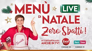 MENU DI NATALE quotZERO SBATTIquot in diretta 🎄 [upl. by Narcho507]