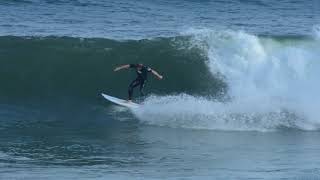 Surfing Hurricane Gert at Ruggles [upl. by Wallford]