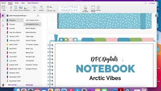 OneNote Tips amp Tricks  Android amp iPad Digital Planning on OneNote Planner [upl. by Hosea430]