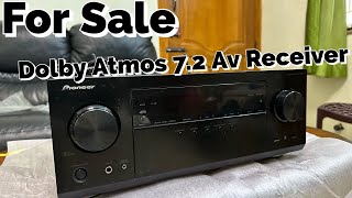 Low budget 72 Dolby Atmos Pioneer VSX1131 4K Avreceiver For Sale [upl. by Suivatna]