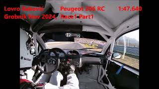 Lovro Raković Autodrom Grobnik Nov 2024 Race1 Part1 [upl. by Nordek127]