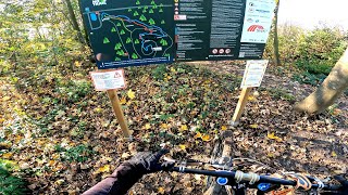 Mini BIKEPARK feeling  mini JUMPLINE  Hometrail Krefeld Trailcheck 2020 [upl. by Markland247]