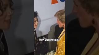 Princess Diana asking Michael Jackson if he’s going to perform “Dirty Diana” 😳 [upl. by Berneta570]