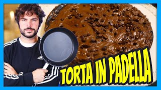 Torta in padella alla Nutella velocissima  Cucina Buttata [upl. by Aubarta930]