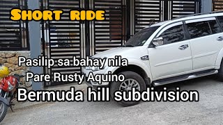 FOGGY RIDE BERMUDA HILL SUBDIVISION BAGUIO CITY [upl. by Casta]