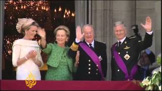 Belgium swears in King Philippe [upl. by Corydon]