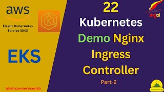 Nginx Ingress Controller Live Demo  k8s kubernetes ingress  Kannada22  Part2 [upl. by Indyc]