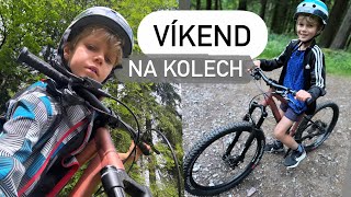 VÍKEND NA KOLECH  singletrack a naše chaloupka  Mimiampjá [upl. by Stets]