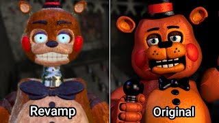 Revamped Toy Animatronics Vs Original [upl. by Mayhs]