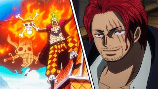 Shanks Reaction when His Pirate Flag was Burned by Bartolomeo  One Piece 1081 [upl. by Nura]