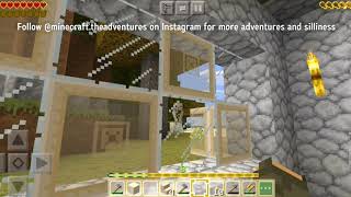 Minecraft Dancing Skeleton  lo scheletro che BALLA [upl. by Eerehs]