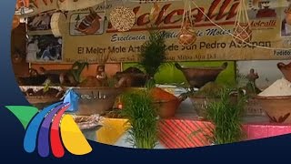 Feria del Mole en San Pedro Atocpan  Noticias [upl. by Dnomad]