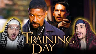 TRAINING DAY 2001 MOVIE REACTION  Full Movie Review  Arab Muslim Brothers Reaction [upl. by Giarla]