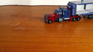 Transformers Dark Of The Moon Cyberverse Autobots Driving StopMotion [upl. by Naraa518]