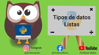 Tipos de datos  Listas  08  Aprendiendo Python Desde principiante a mago de código 🤓🧠🖥️🧾🐍 [upl. by Faustine656]