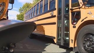 Manassas City Public Schools unveils fully electric buses [upl. by Popelka]