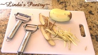 Titan Vegetable Peeler Review With Linds Pantry [upl. by Zug295]