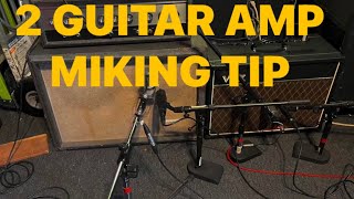 GUITAR AMP MIKING TIP [upl. by Randi]