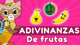 Adivinanzas para niños fáciles  Frutas 🍎🍐🍊 [upl. by Naeerb]