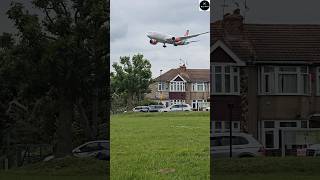 How fast the plane is coming down 😱🛬Kenya Airways 🇰🇪✈️❤️ kenya airways shorts [upl. by Nidnerb]