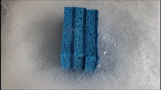 Soapy Cellulose Sponge Ripping ASMR [upl. by Robb]