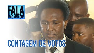 Eleições 2024 Venâncio Mondlane montou uma central de contagem paralela dos votos PortalFM24 [upl. by Marilla104]