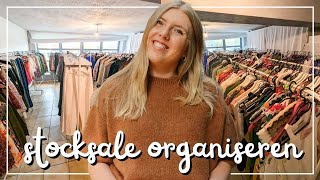 Grote Stocksale voorbereiden wegens verbouwing 📦  Achter de Schermen van onze uitverkoop [upl. by Tierney]