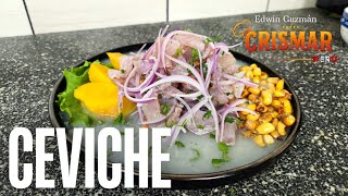 Como preparar CEVICHE de pescado 🇵🇪  cocina peruana Edwin Guzmán [upl. by Barth]