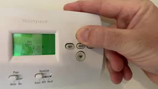 Homeowner Tip How to Reset Your Thermostat [upl. by Akoek]