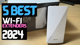 Best WIFI Extender of 2024  The 5 Best WiFi Extenders Review [upl. by Edison]