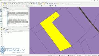 QGIS  Obtener el área de un predio titulado por el INRA Bolivia [upl. by Edialeda]