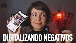 Aplicativo digitaliza fotos direto de negativos antigos no iPhone  FilmBox 🎞 [upl. by Aikemal]