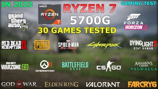 Ryzen 7 5700G Vega 8 Gaming Test  30 Games Tested  still good in 2023 [upl. by Thevenot]