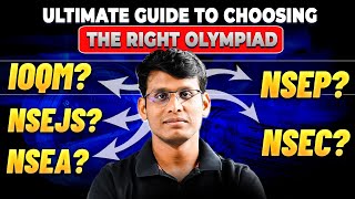 Which Olympiad is Right for You IOQM NSEPNSECNSEJS or NSEA Find Out  Prashant Jain [upl. by Katherin]