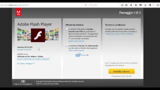 Come aggiornare Adobe Flash Player Windows [upl. by Ennovy]