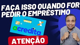 EMPRÉSTIMO ACREDITA FAÇA ISSO PARA PEDIR [upl. by Anoel]