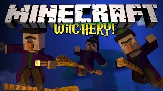 Minecraft ВЕДЬМОВСТВО Проклятья Демоны и тд Обзор модов Witchery [upl. by Andreana809]